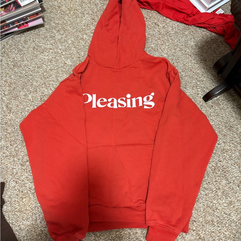 Red Pleasing Hoodie